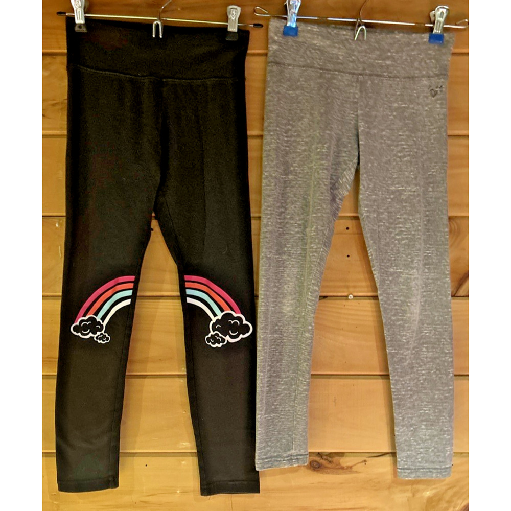 Justice Lot of Two Girl Leggings Size 10